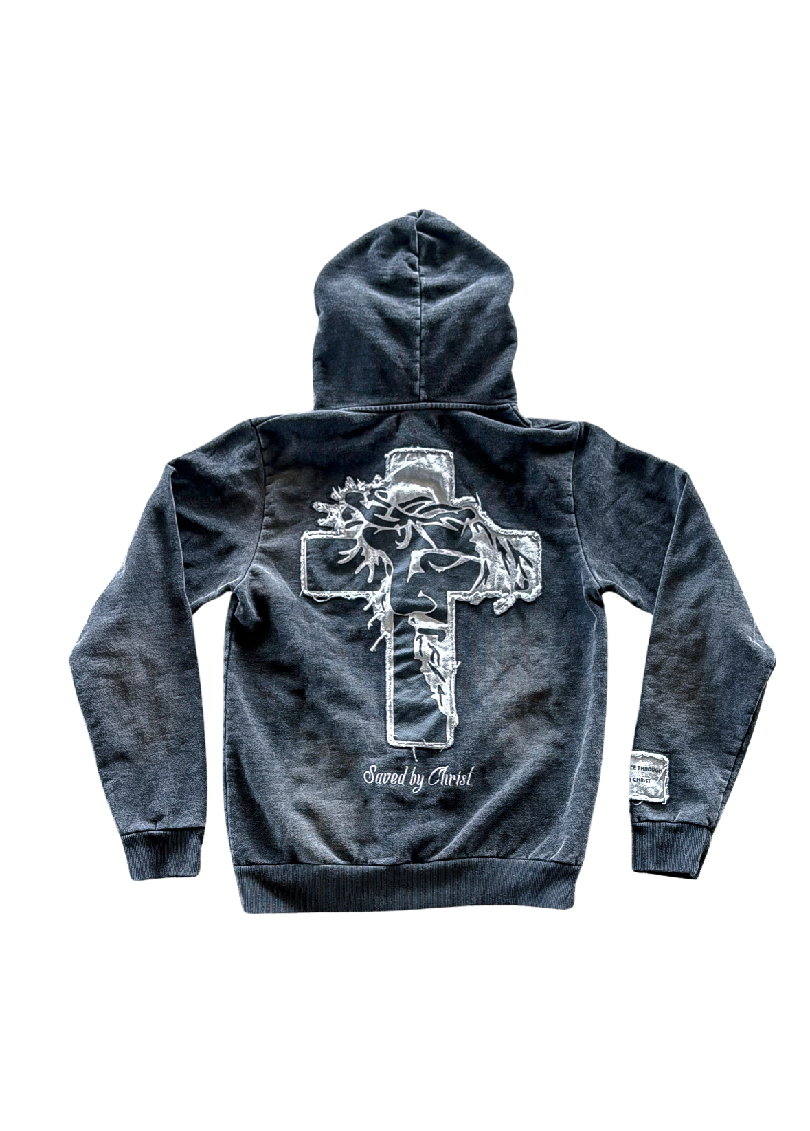 GREY "SALVATION" HOODIE