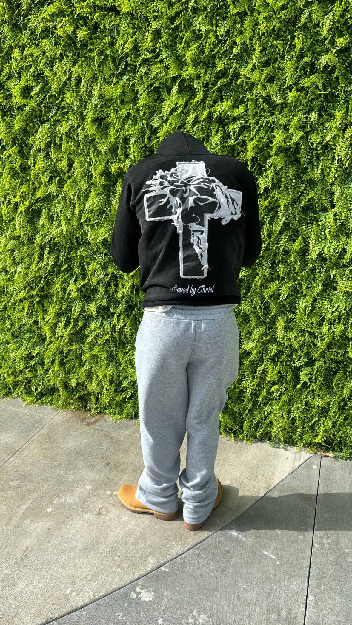 BLACK "SALVATION" HOODIE