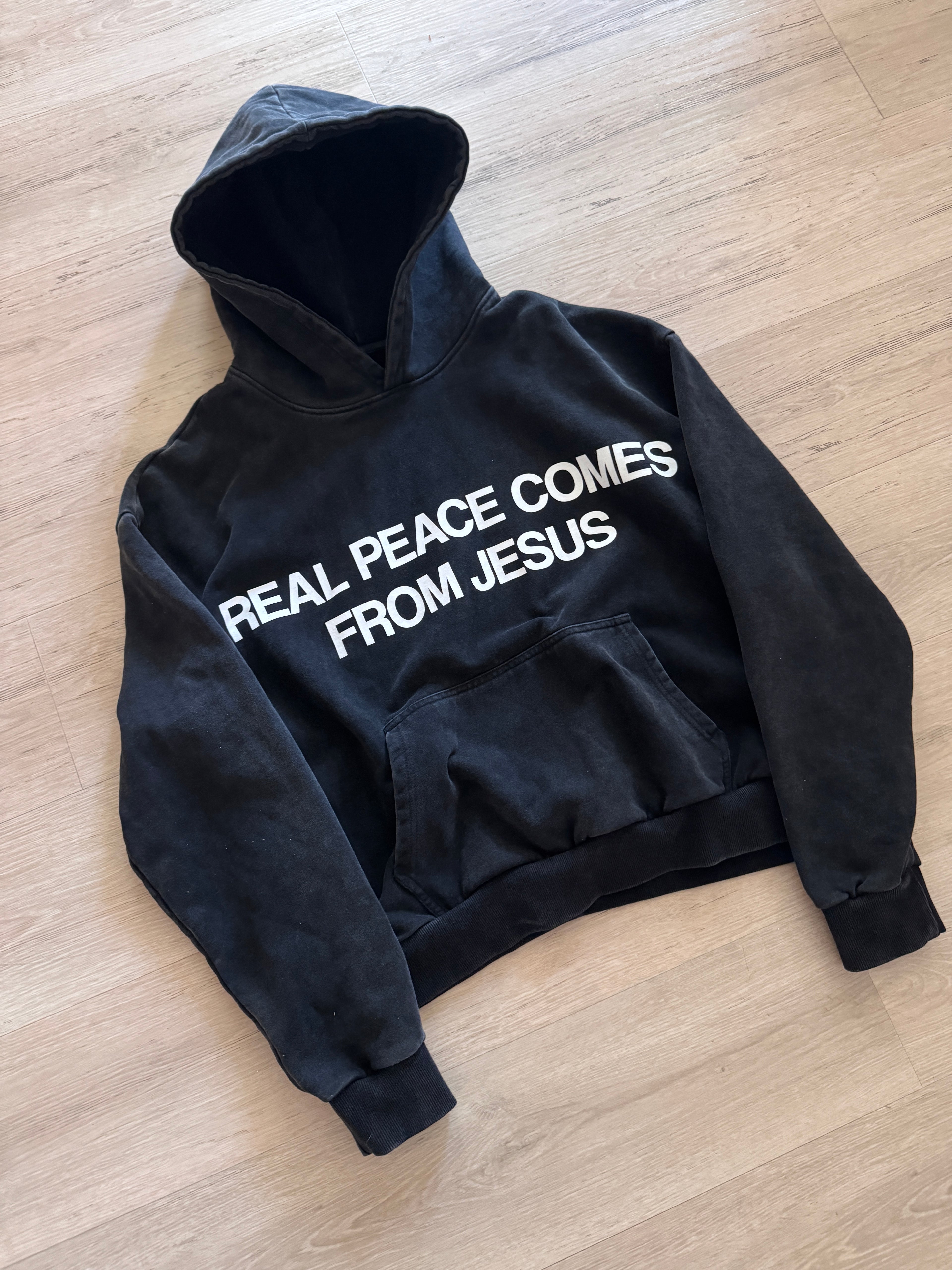 "REAL PEACE COMES FROM JESUS" Hoodie